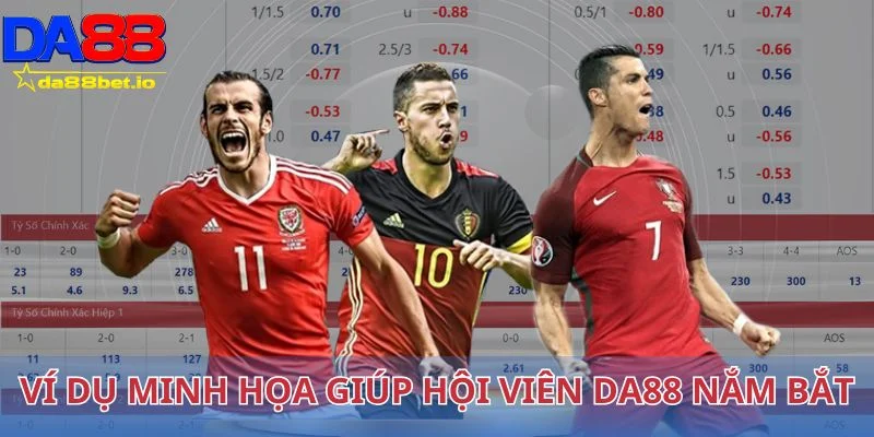 Ví dụ minh họa giúp hội viên Da88 dễ dàng nắm bắt